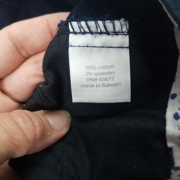 🍍JCP Navy Bermuda Shorts Sz 6 - Picture 7 of 7